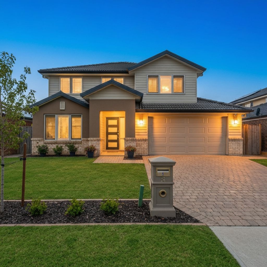 Beautiful family home representing mortgage protection